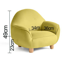 Kids Lounge Chair – Plush & Sturdy with Multiple Color Options