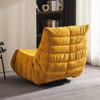 Modern yellow Electric Recliner Swivel Sofa Lazy Chair