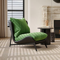 Italian Minimalist Lounge Chair, Nordic Style Single Chair for Living Room and Balcony