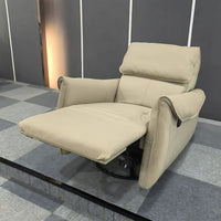 Pu leather recliner leisure living room armchair