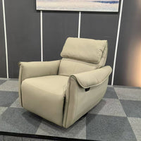 Pu leather recliner leisure living room armchair