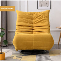 Modern yellow Electric Recliner Swivel Sofa Lazy Chair