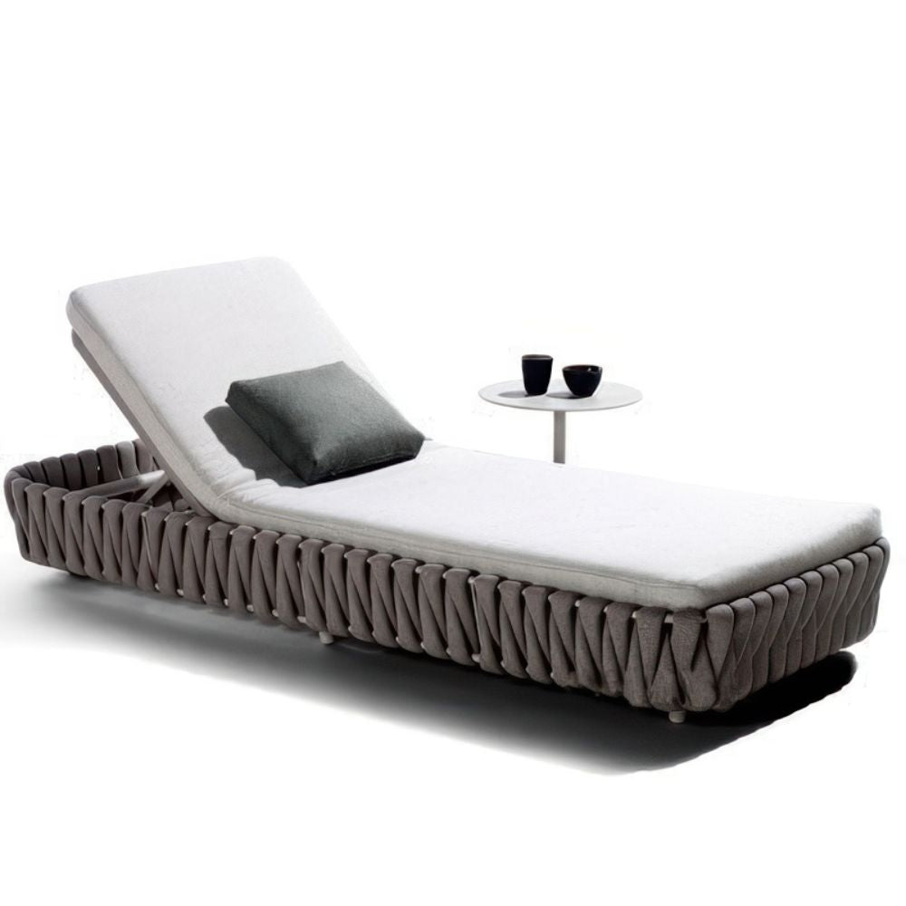 Nordic Style Outdoor Rope Rattan Chair for Garden